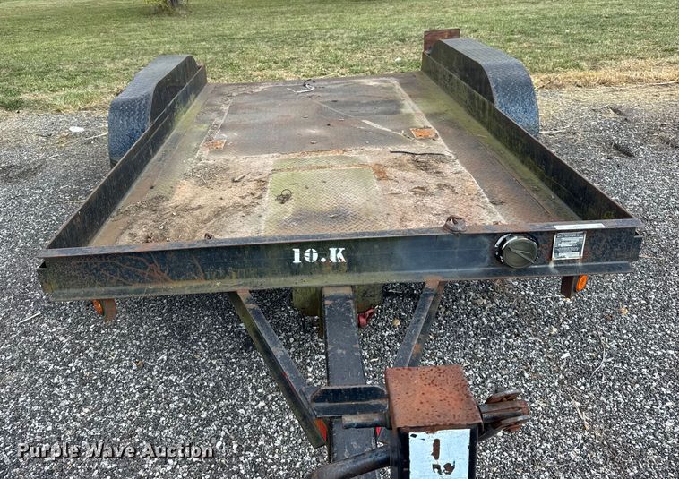 image for item ER0175 2005 Butler tilt deck equipment trailer