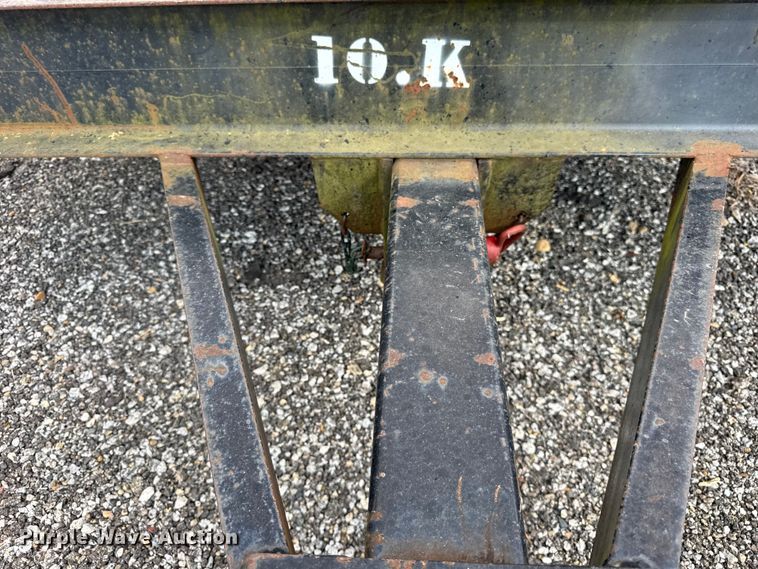 image for item ER0175 2005 Butler tilt deck equipment trailer