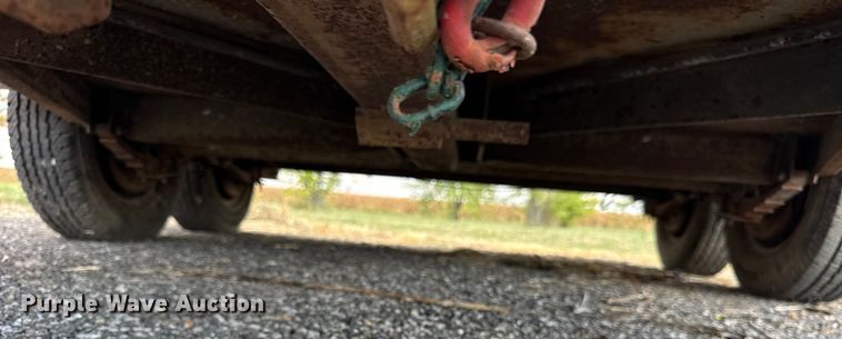 image for item ER0175 2005 Butler tilt deck equipment trailer