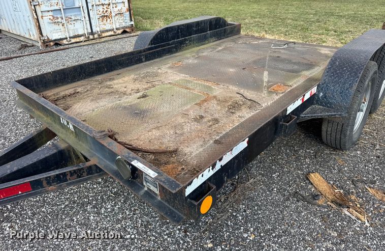 image for item ER0175 2005 Butler tilt deck equipment trailer