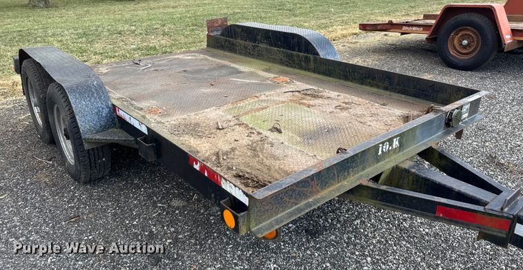 image for item ER0175 2005 Butler tilt deck equipment trailer