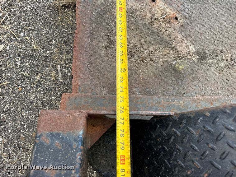 image for item ER0175 2005 Butler tilt deck equipment trailer