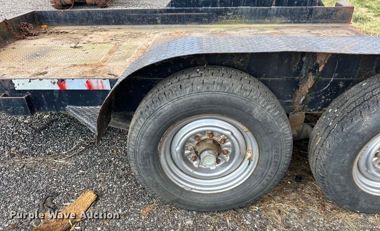 image for item ER0175 2005 Butler tilt deck equipment trailer