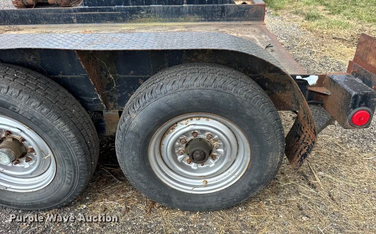 image for item ER0175 2005 Butler tilt deck equipment trailer