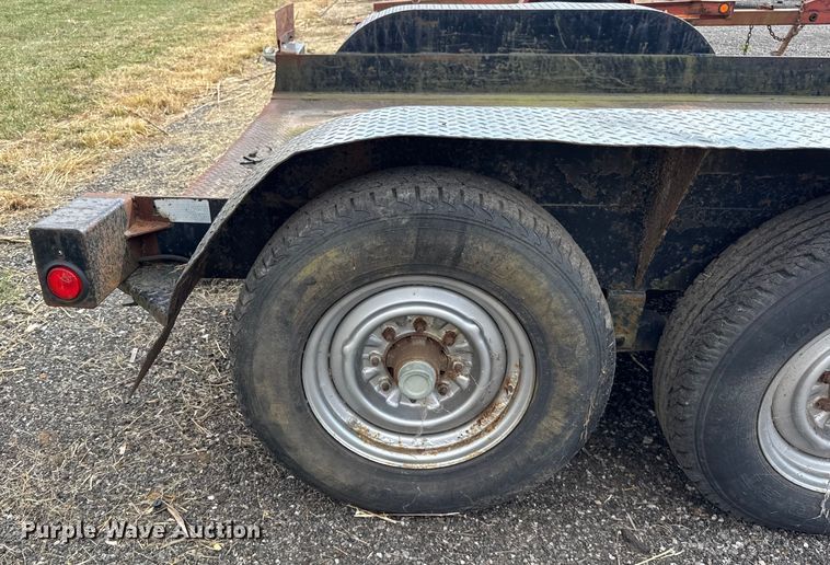 image for item ER0175 2005 Butler tilt deck equipment trailer