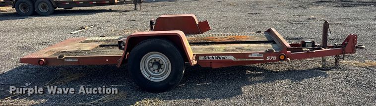 image for item ER0176 2005 Ditch witch S7B tilt deck equipment trailer