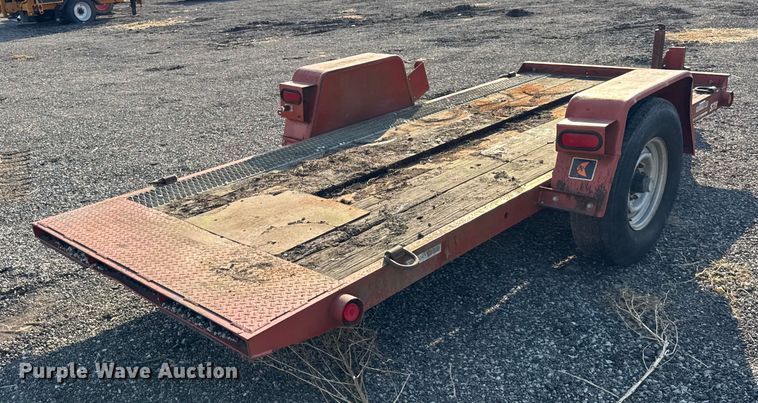 image for item ER0176 2005 Ditch witch S7B tilt deck equipment trailer