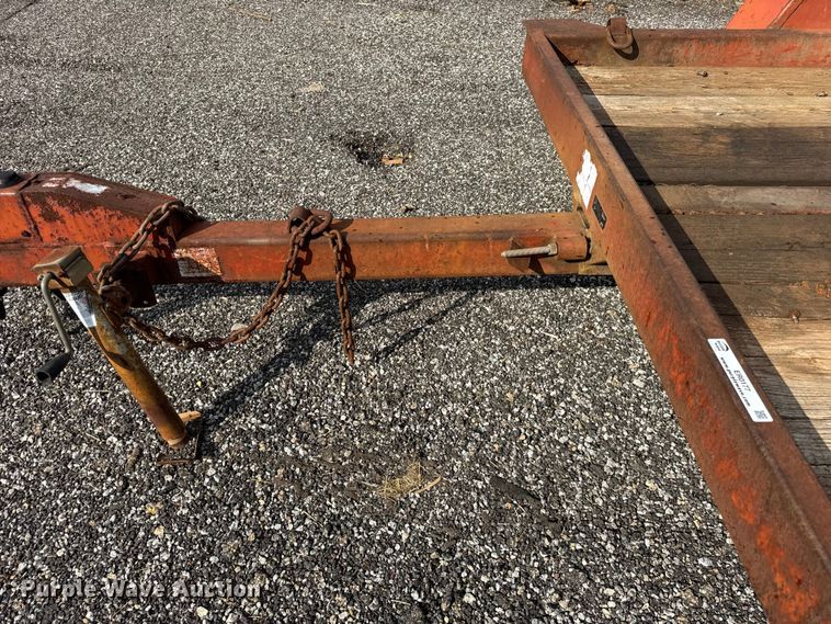 image for item ER0177 1988 Ditch witch S4A tilt deck equipment trailer