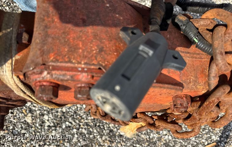 image for item ER0177 1988 Ditch witch S4A tilt deck equipment trailer