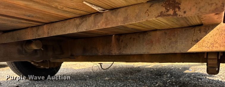 image for item ER0177 1988 Ditch witch S4A tilt deck equipment trailer