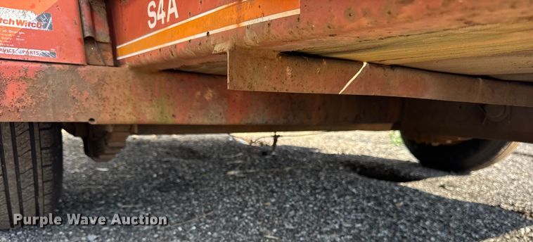 image for item ER0177 1988 Ditch witch S4A tilt deck equipment trailer