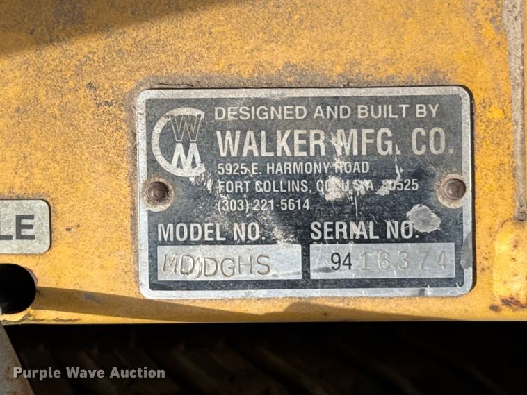 image for item ER2491 Walker ZTR lawn mower