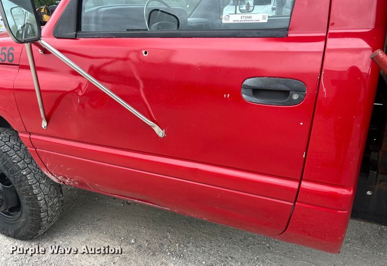 image for item ET3080 1997 Dodge Ram 3500 dump bed pickup truck