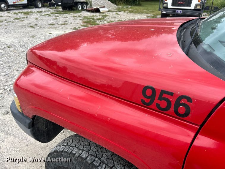 image for item ET3080 1997 Dodge Ram 3500 dump bed pickup truck