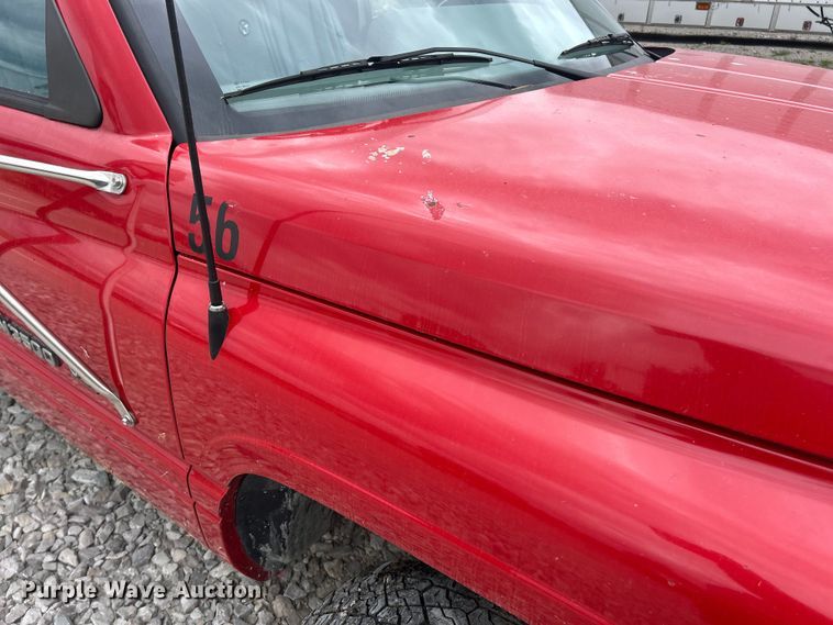 image for item ET3080 1997 Dodge Ram 3500 dump bed pickup truck