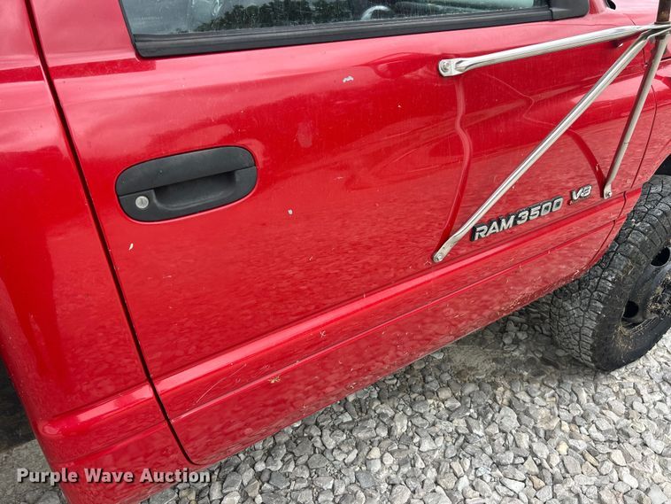 image for item ET3080 1997 Dodge Ram 3500 dump bed pickup truck