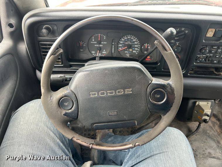 image for item ET3080 1997 Dodge Ram 3500 dump bed pickup truck