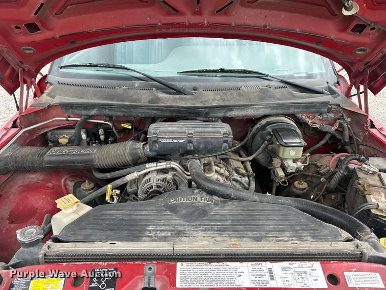 image for item ET3080 1997 Dodge Ram 3500 dump bed pickup truck