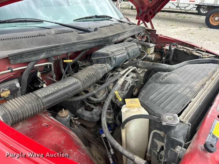 image for item ET3080 1997 Dodge Ram 3500 dump bed pickup truck