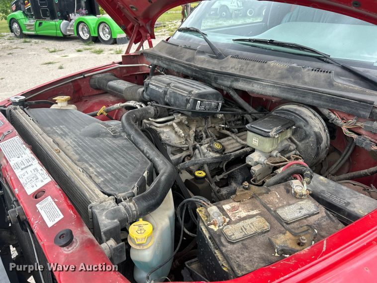 image for item ET3080 1997 Dodge Ram 3500 dump bed pickup truck