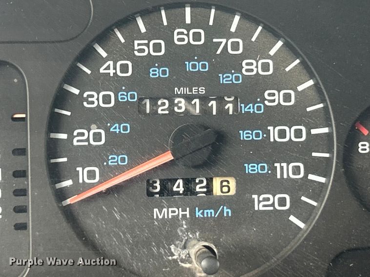 image for item ET3080 1997 Dodge Ram 3500 dump bed pickup truck