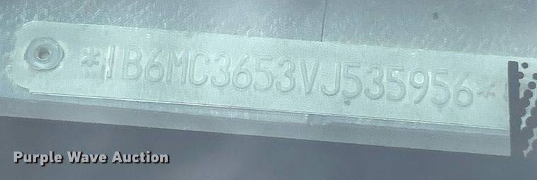 image for item ET3080 1997 Dodge Ram 3500 dump bed pickup truck