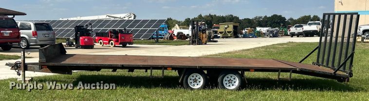 image for item ET3243 1987 Shop built utility trailer