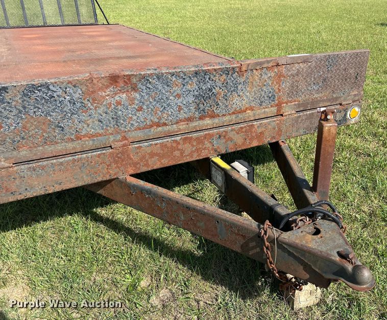 image for item ET3243 1987 Shop built utility trailer