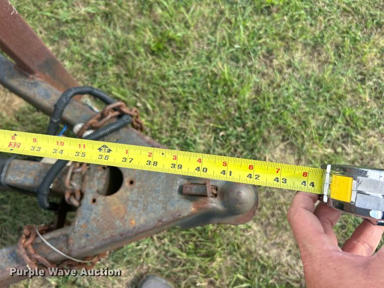 image for item ET3243 1987 Shop built utility trailer