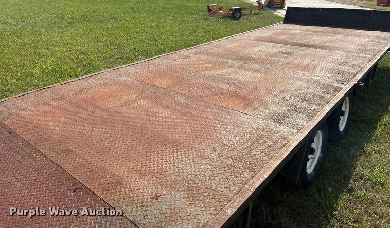 image for item ET3243 1987 Shop built utility trailer