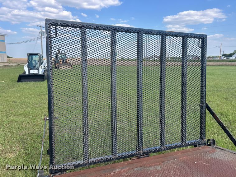 image for item ET3243 1987 Shop built utility trailer