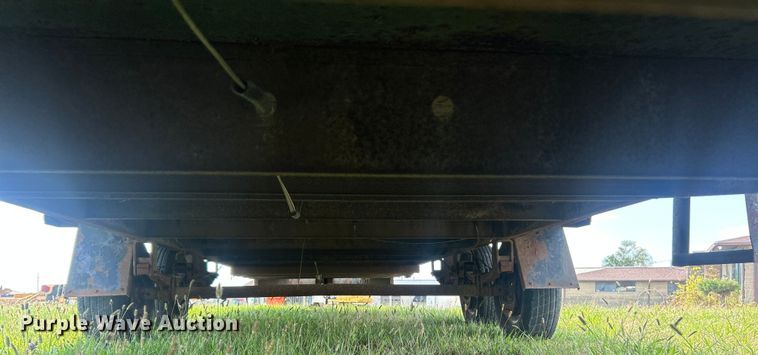 image for item ET3243 1987 Shop built utility trailer