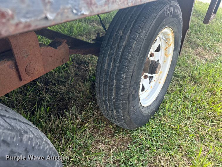 image for item ET3243 1987 Shop built utility trailer