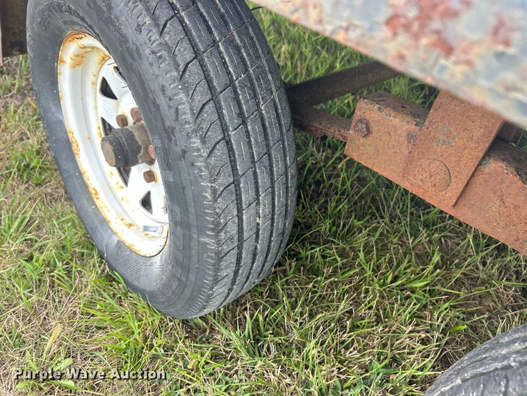 image for item ET3243 1987 Shop built utility trailer