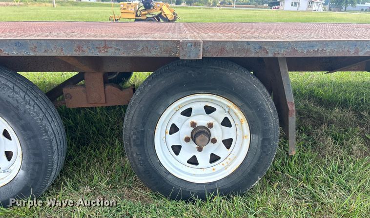 image for item ET3243 1987 Shop built utility trailer