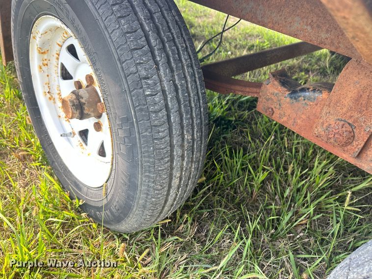 image for item ET3243 1987 Shop built utility trailer