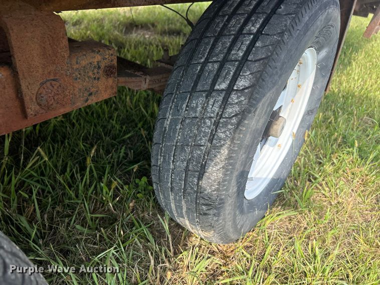 image for item ET3243 1987 Shop built utility trailer