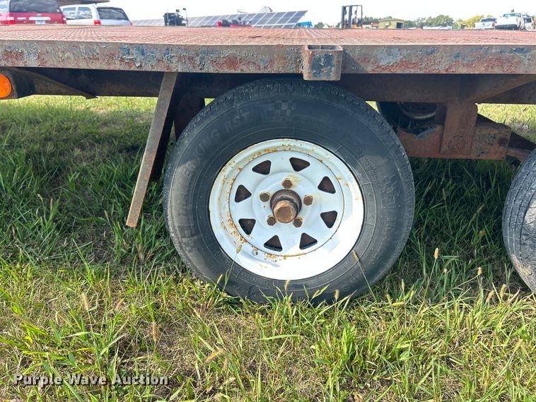 image for item ET3243 1987 Shop built utility trailer
