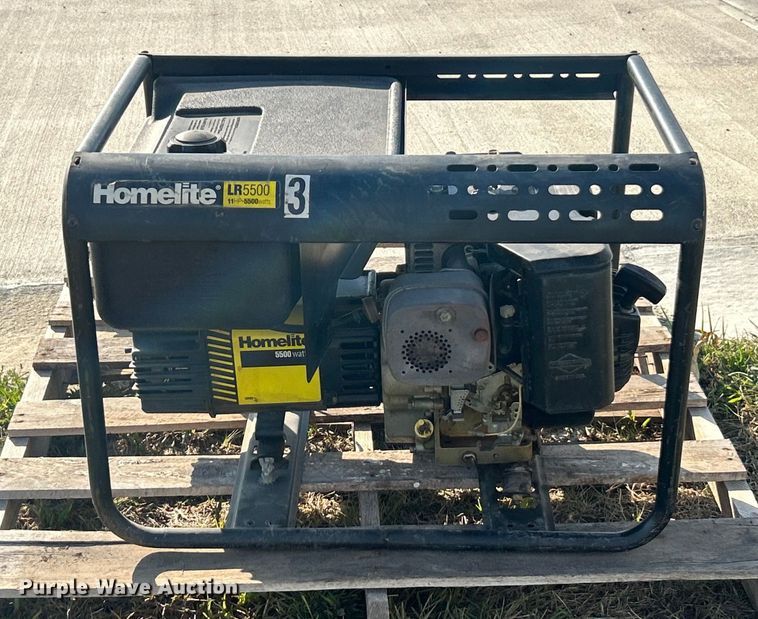 image for item ET3247 Homelite LR5500 generator