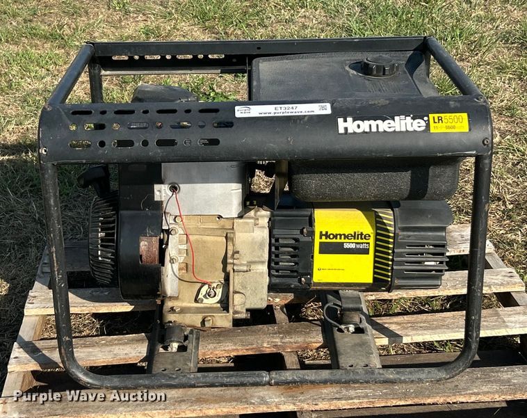 image for item ET3247 Homelite LR5500 generator