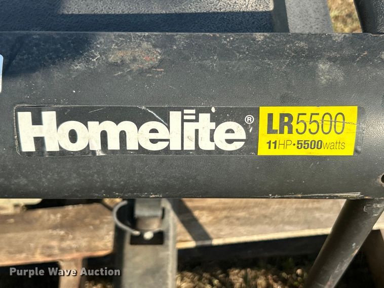 image for item ET3247 Homelite LR5500 generator