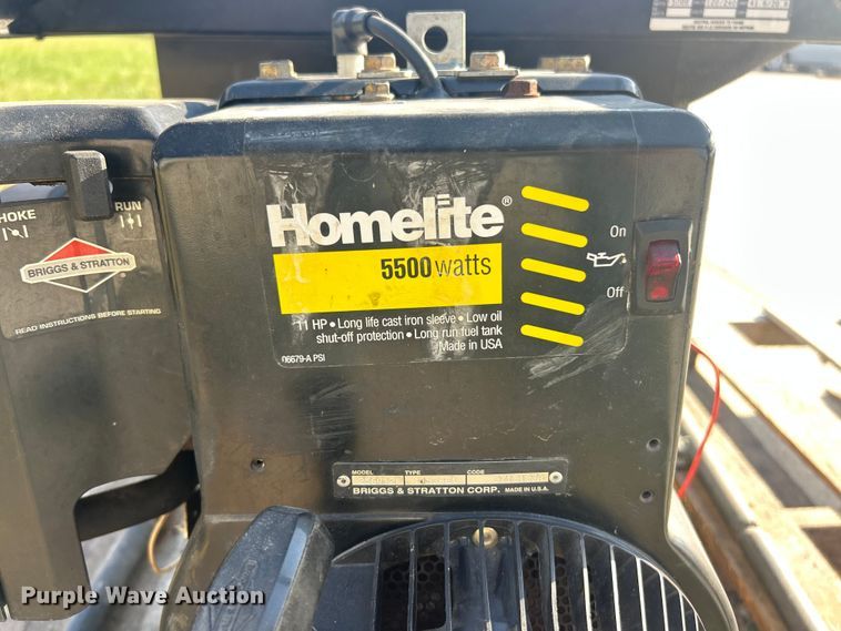 image for item ET3247 Homelite LR5500 generator