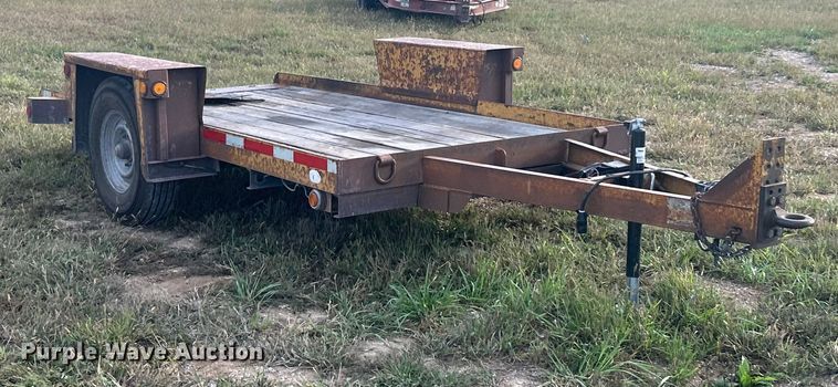 image for item ET3252 2002 Belshe WB-1 equipment trailer