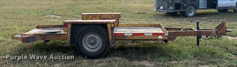 image for item ET3252 2002 Belshe WB-1 equipment trailer