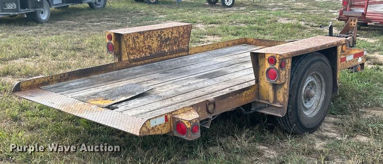 image for item ET3252 2002 Belshe WB-1 equipment trailer