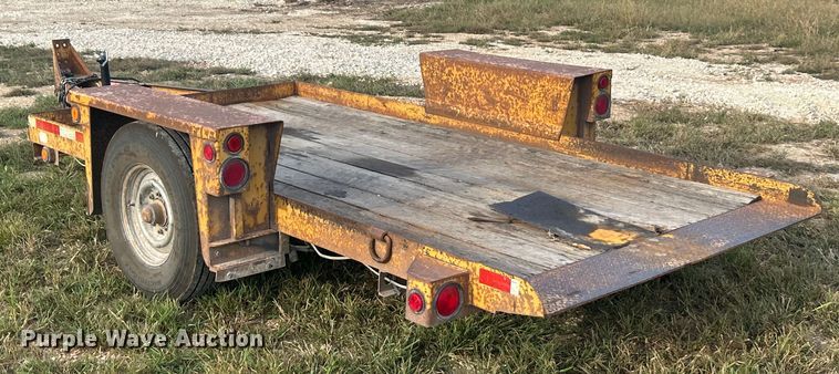 image for item ET3252 2002 Belshe WB-1 equipment trailer