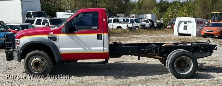 image for item ET3323 2008 Ford F550 truck cab and chassis