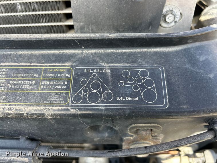 image for item ET3323 2008 Ford F550 truck cab and chassis