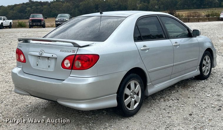 image for item ET3326 2006 Toyota Corolla S 