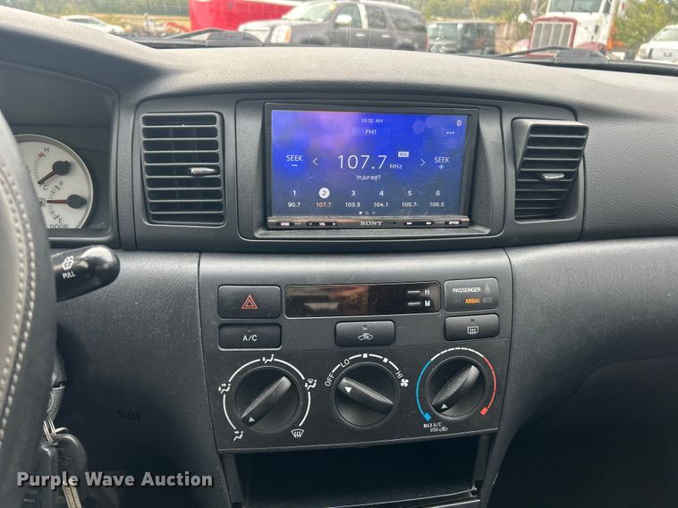 image for item ET3326 2006 Toyota Corolla S 